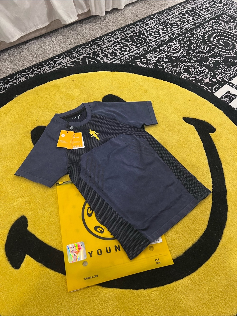 YoungLA 4286 - Gold's Iron Legacy Compression Tee
